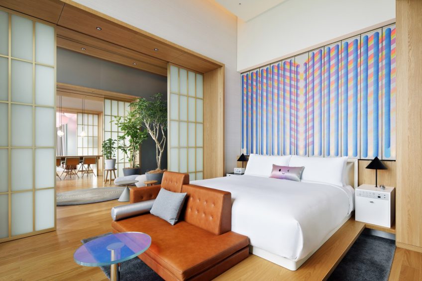 W Osaka Hotel - Osaka, Japan - Extreme WOW Penthouse Suite Bedroom