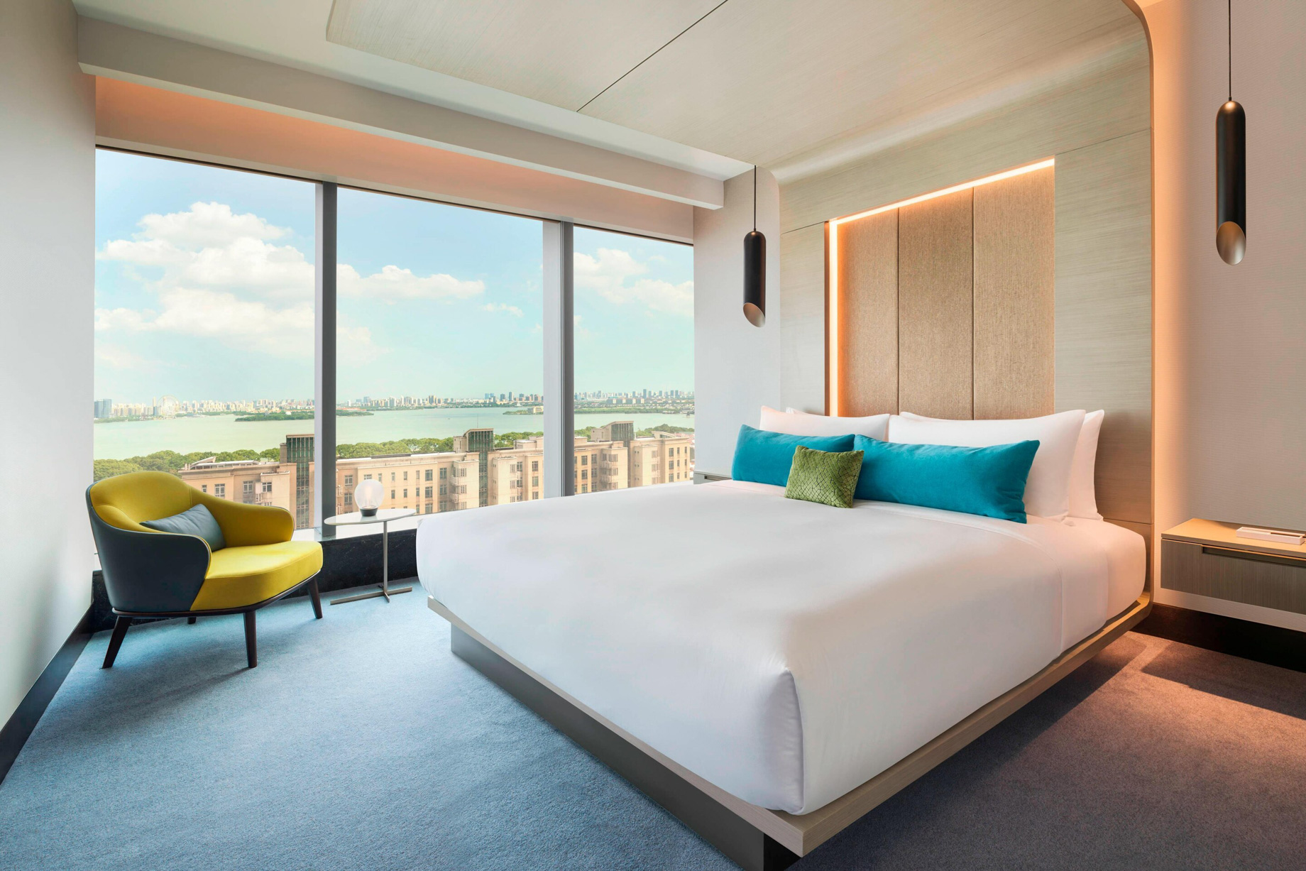 W Suzhou Hotel – Suzhou, China – Apartment Master Bedroom