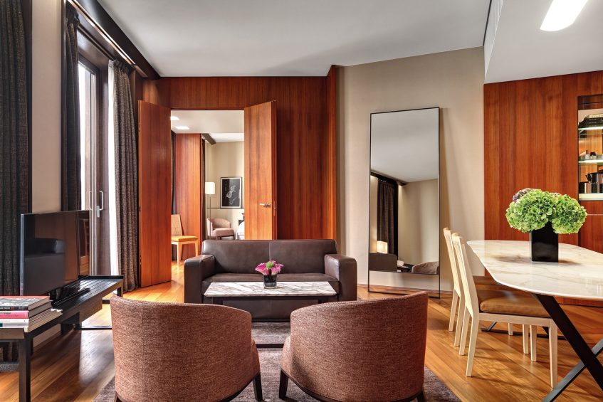 Bvlgari Hotel Milano - Milan, Italy - Premium Suite Living Room