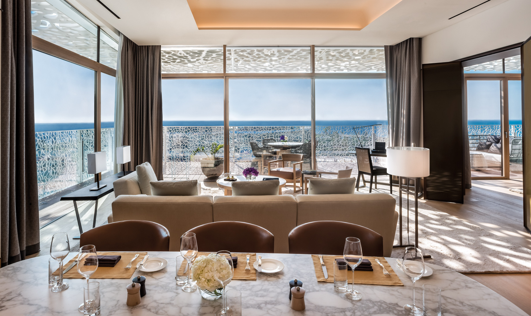 Bvlgari Resort Dubai – Jumeira Bay Island, Dubai, UAE – Bulgari Suite Dining Room