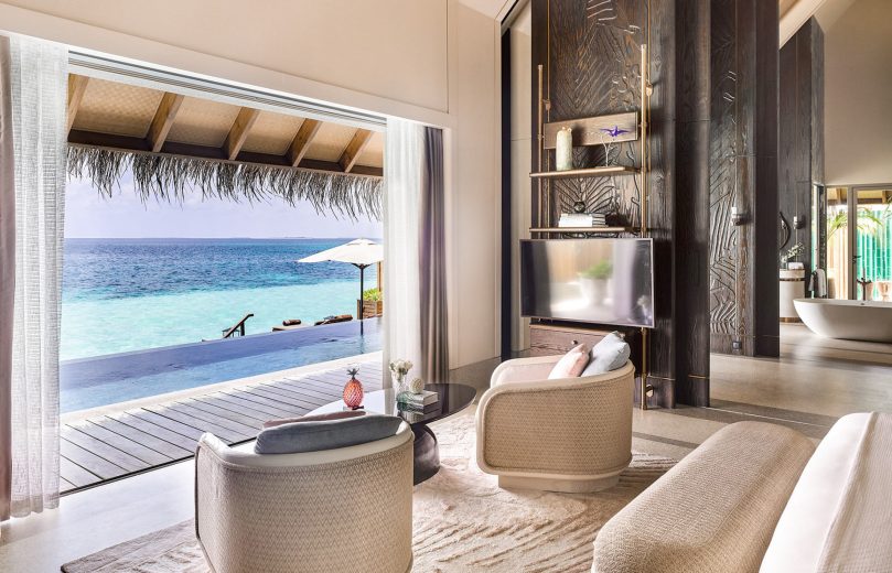 JOALI Maldives Resort - Muravandhoo Island, Maldives - Water Villa Master Bedroom