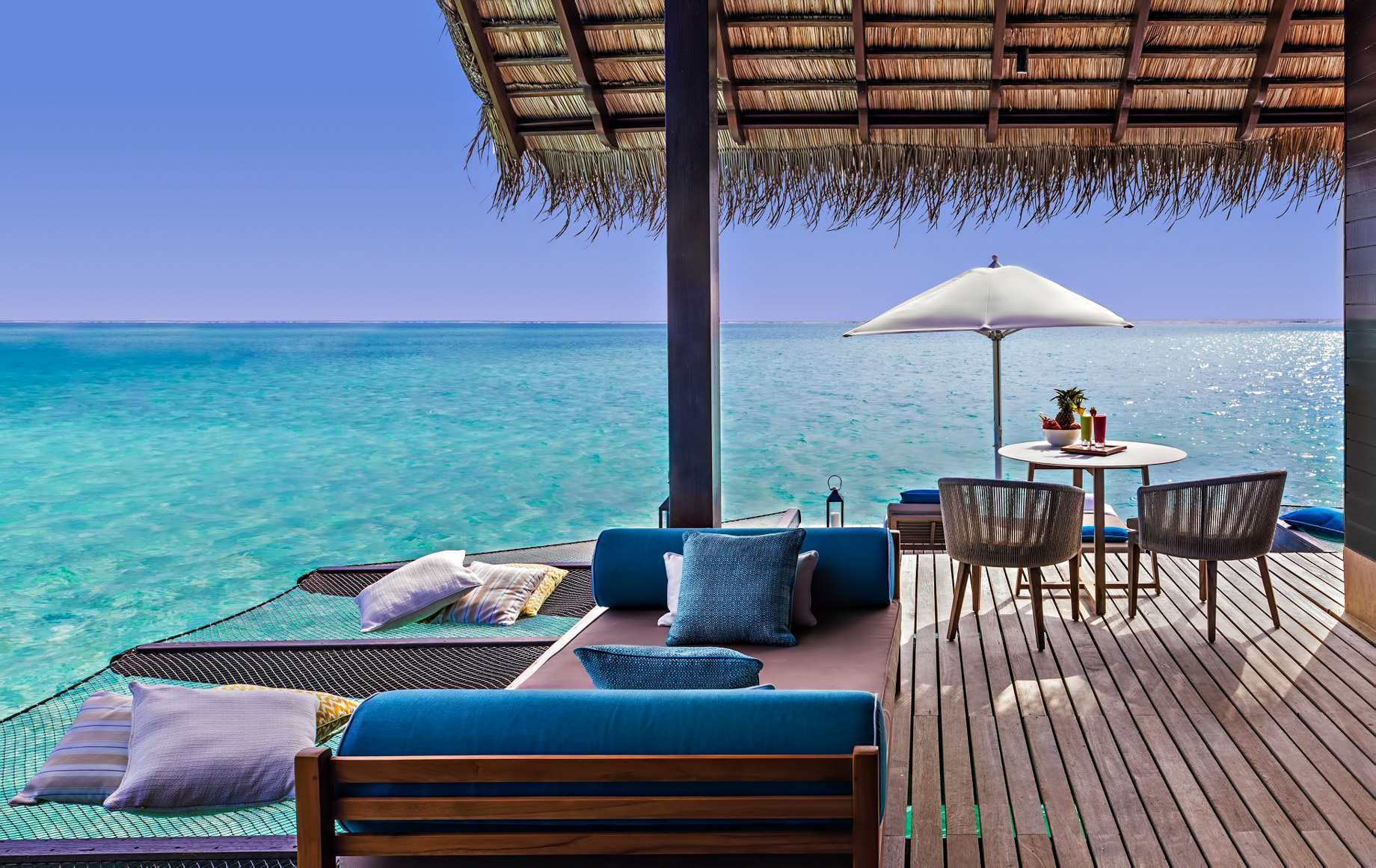 One&Only Reethi Rah Resort – North Male Atoll, Maldives – Overwater Villa Ocean Deck