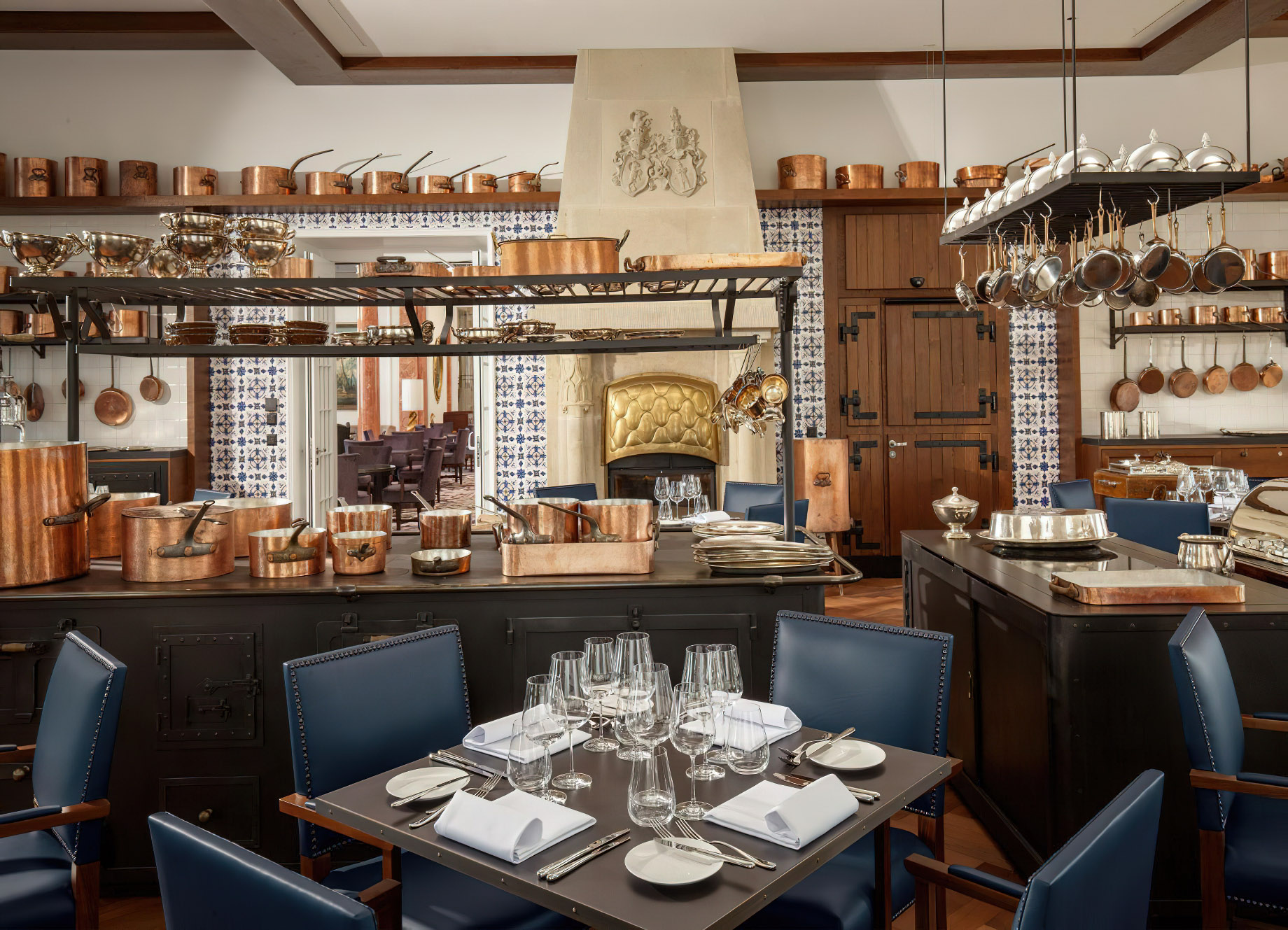 Palace Hotel - Burgenstock Hotels & Resort - Obburgen, Switzerland - Ritzcoffier Michelin Star Awarded Restaurant