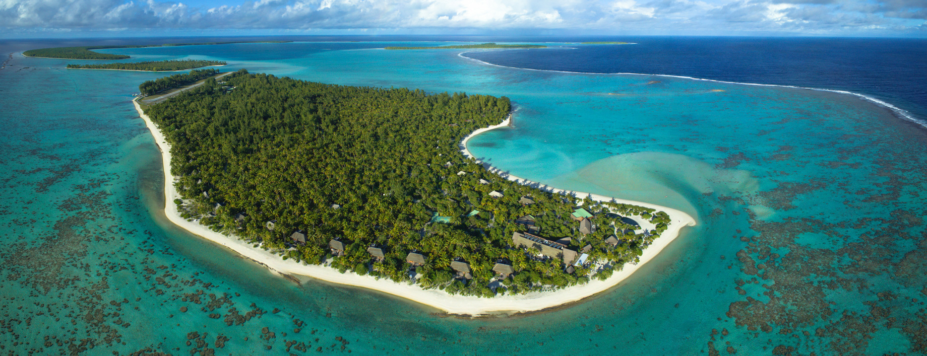 The Brando Resort – Tetiaroa Private Island, French Polynesia – Resort Aerial View
