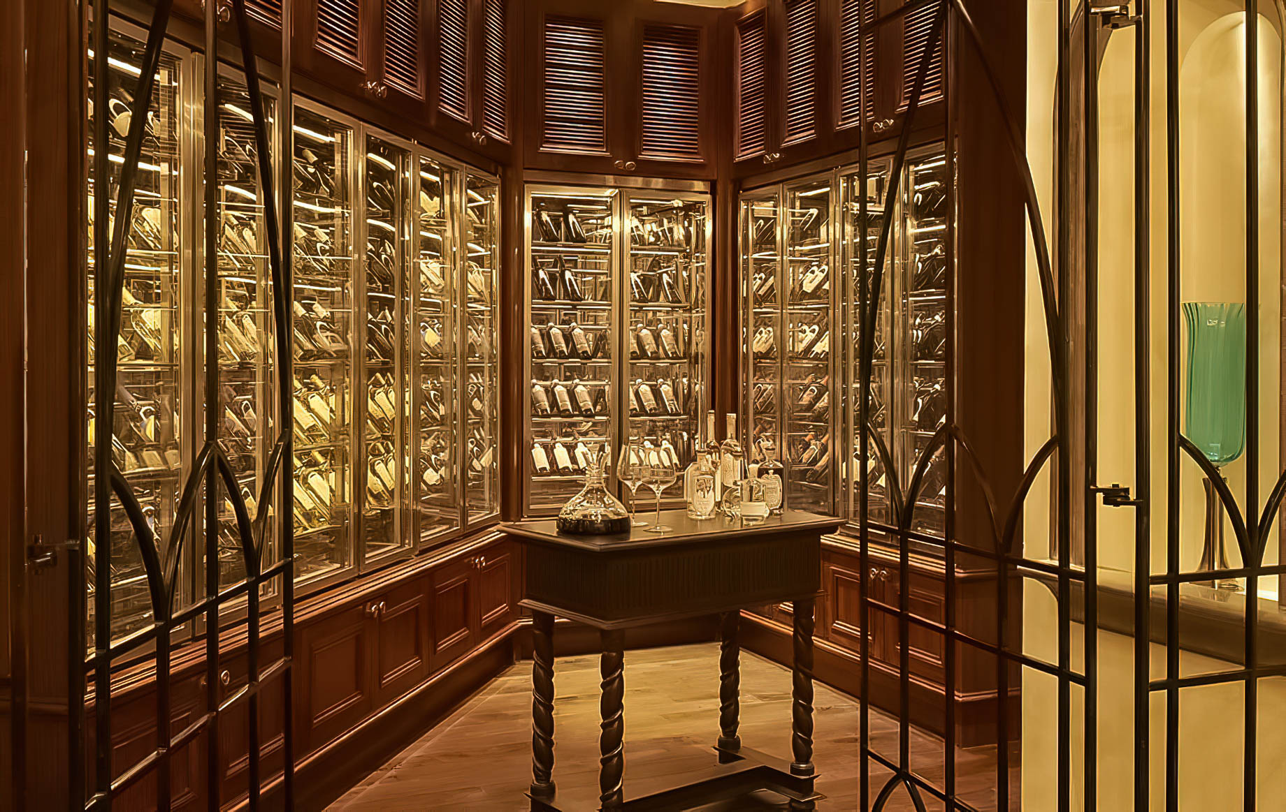 The St. Regis Abu Dhabi Hotel - Abu Dhabi, United Arab Emirates - Villa Toscana Wine Cellar