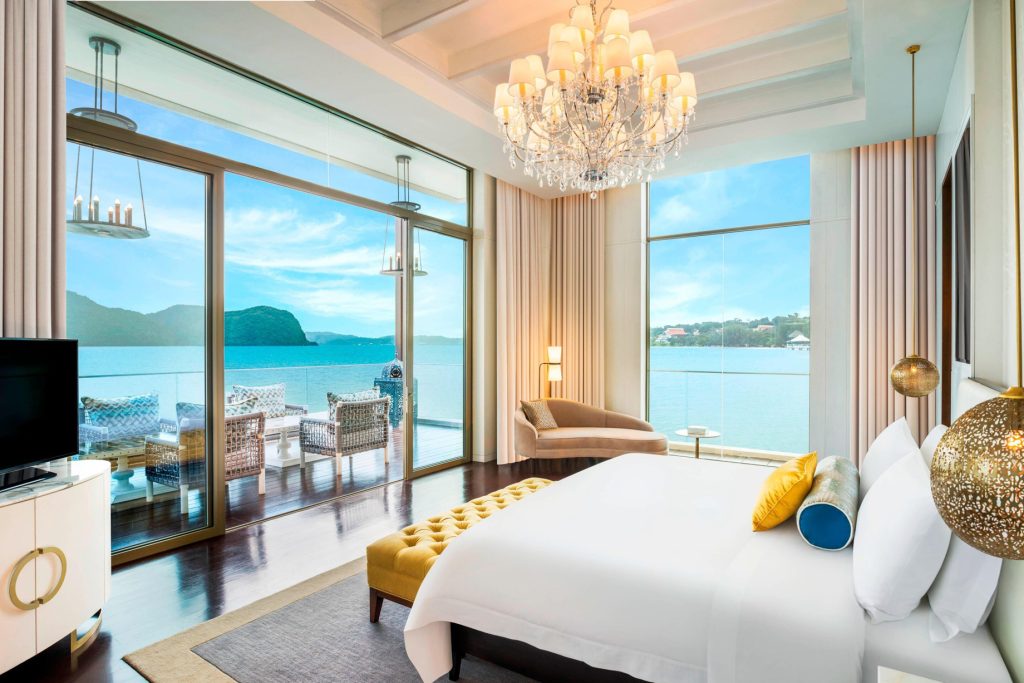 The St. Regis Langkawi Resort - Langkawi, Malaysia - Sunset Royal Villa Master Bedroom