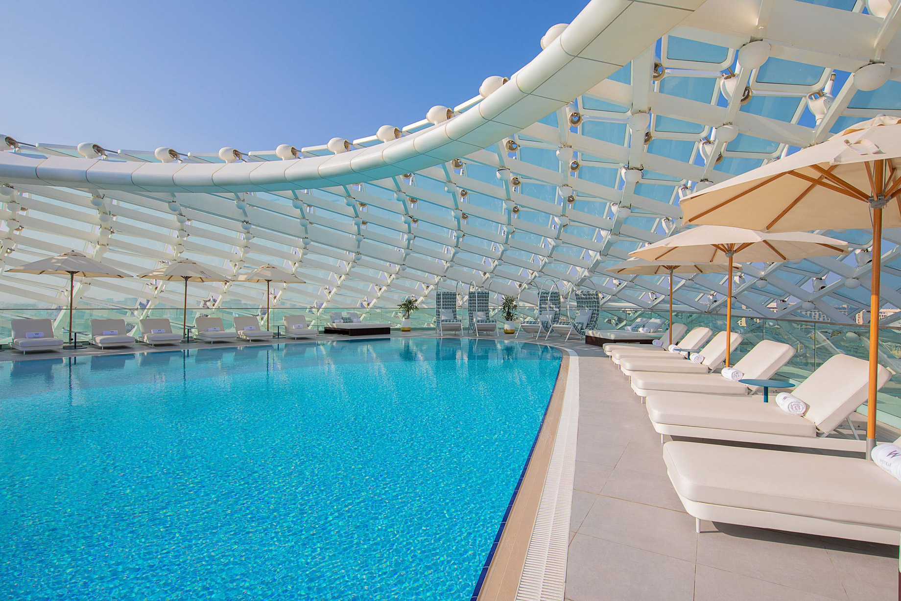 W Abu Dhabi Yas Island Hotel – Abu Dhabi, UAE – WET Deck Pool