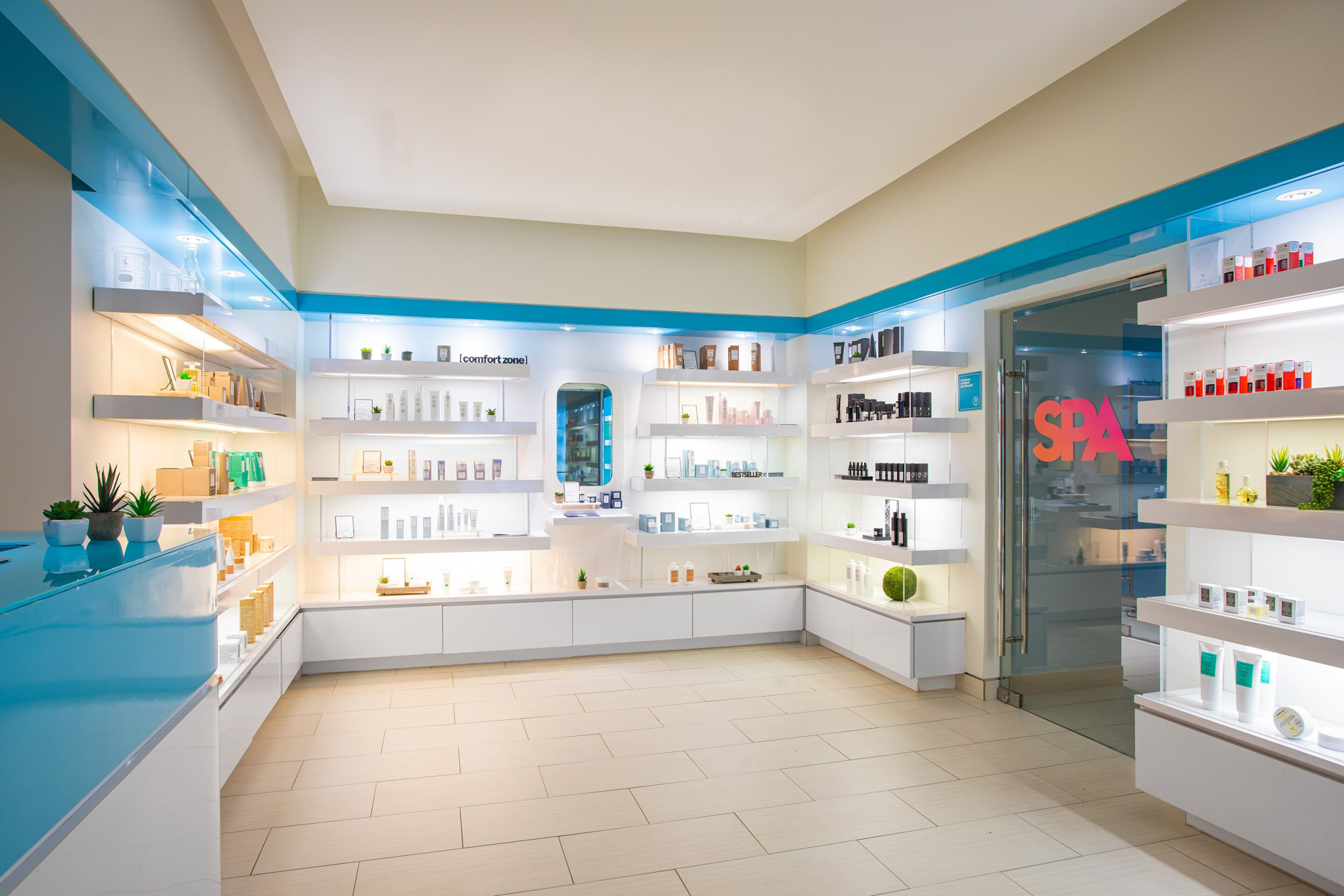 W Atlanta Downtown Hotel - Atlanta, Georgia, USA - Spa W Atlanta Downtown Entrance