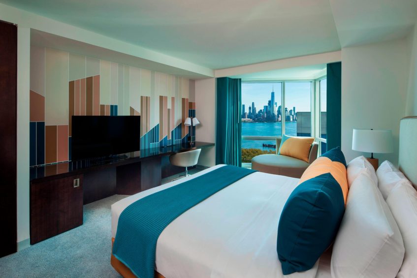 W Hoboken Hotel - Hoboken, NJ, USA - Fabulous King Guest Room