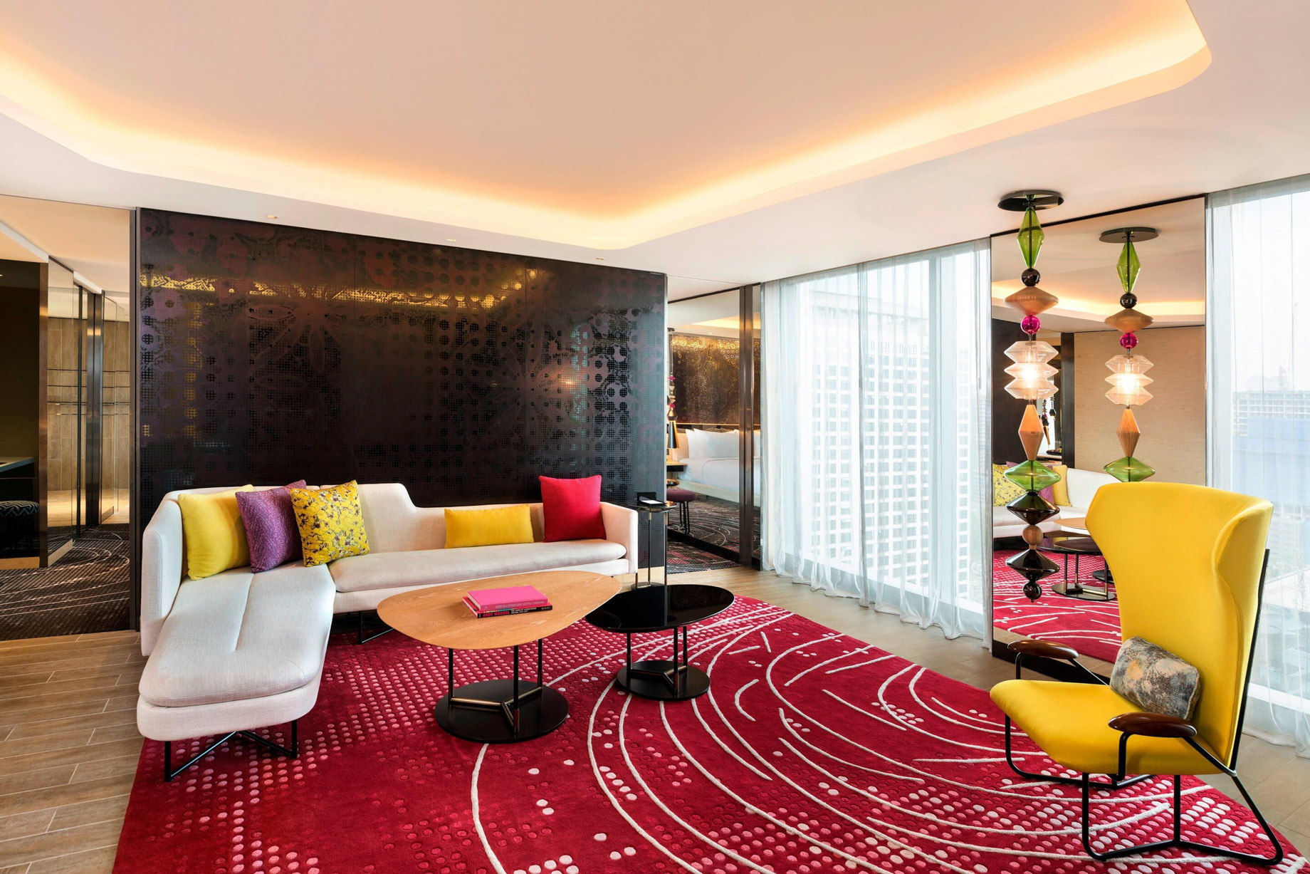 W Kuala Lumpur Hotel - Kuala Lumpur, Malaysia - Studio Suite Living Area