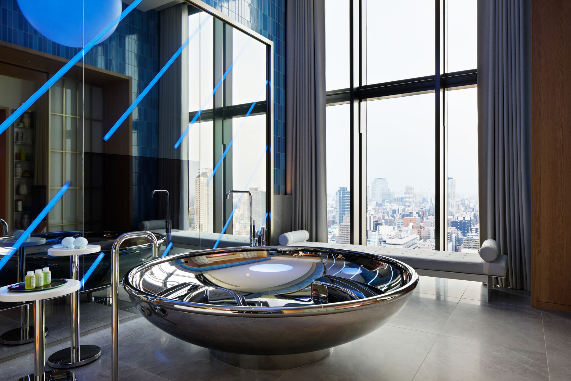 W Osaka Hotel – Osaka, Japan – Extreme WOW Penthouse Suite Bathroom