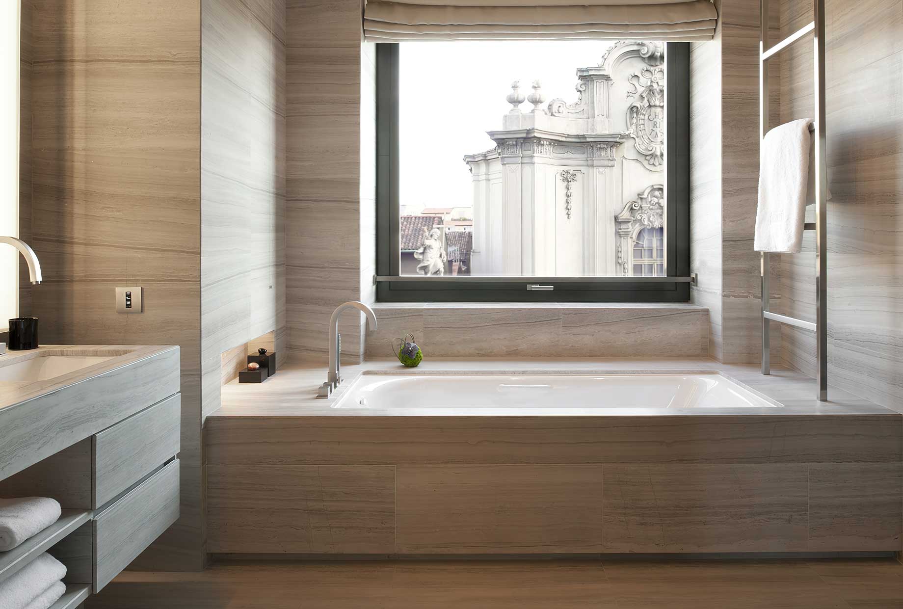 031 – Armani Hotel Milano – Milan, Italy – Armani Suite Bathroom Tub