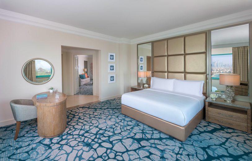 Atlantis The Palm Resort - Crescent Rd, Dubai, UAE - Executive Club Suite Bedroom