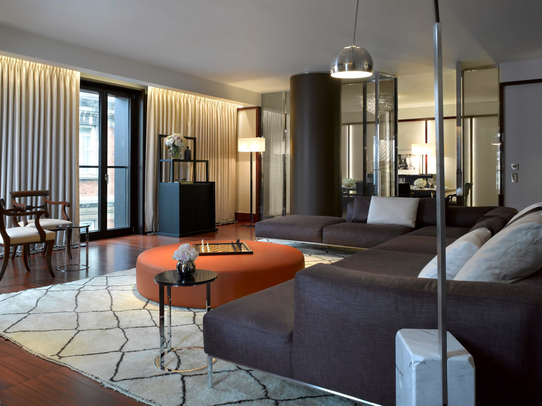 Bvlgari Hotel London - Knightsbridge, London, UK - Guest Suite Living Room