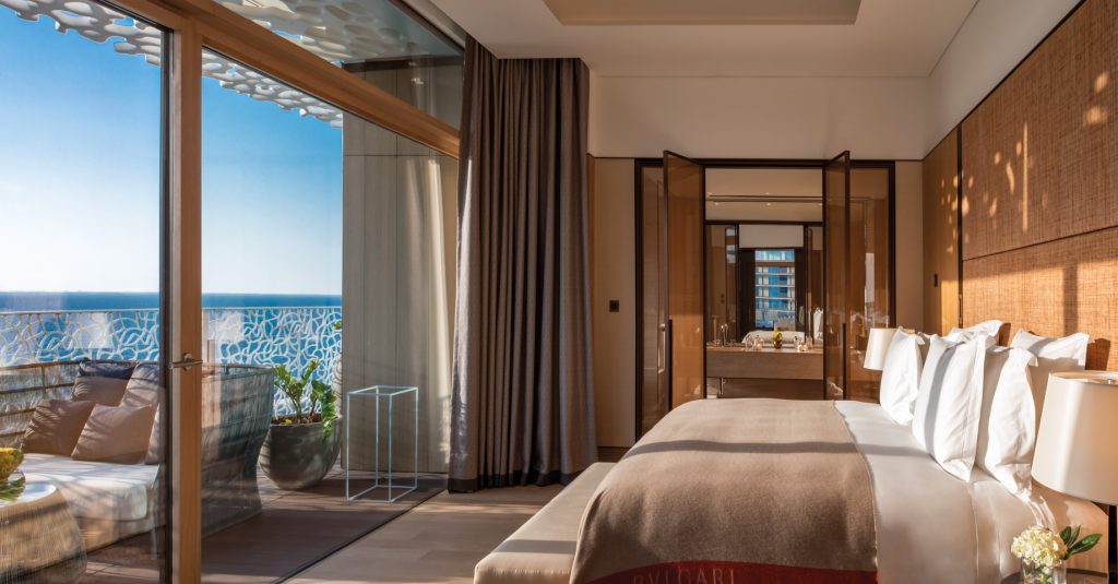 Bvlgari Resort Dubai - Jumeira Bay Island, Dubai, UAE - Bulgari Suite Bedroom