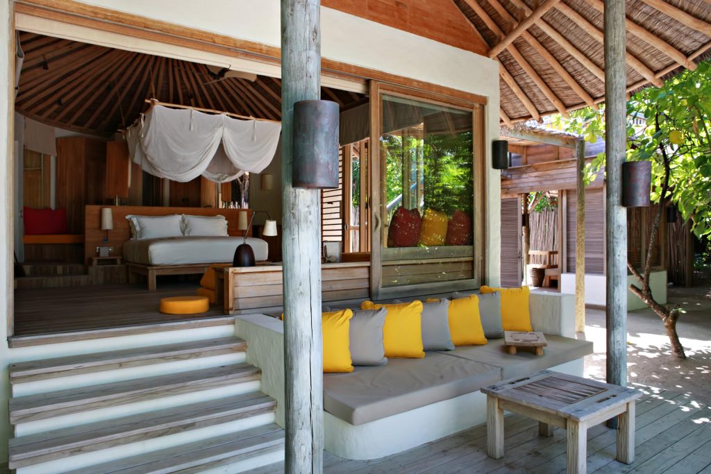 Six Senses Laamu Resort - Laamu Atoll, Maldives - Ocean Beachfront Villa Deck