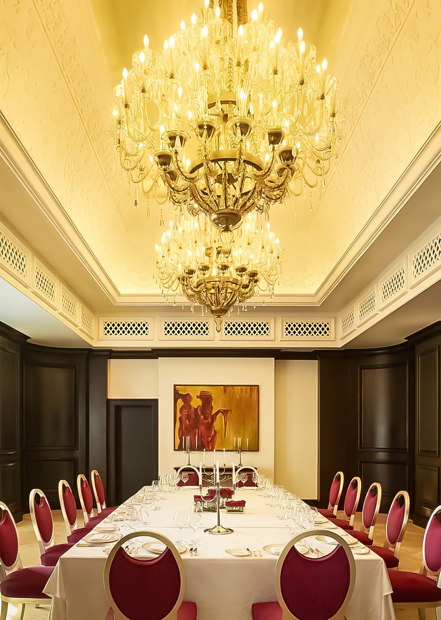 The St. Regis Abu Dhabi Hotel – Abu Dhabi, United Arab Emirates – Private Dining Room