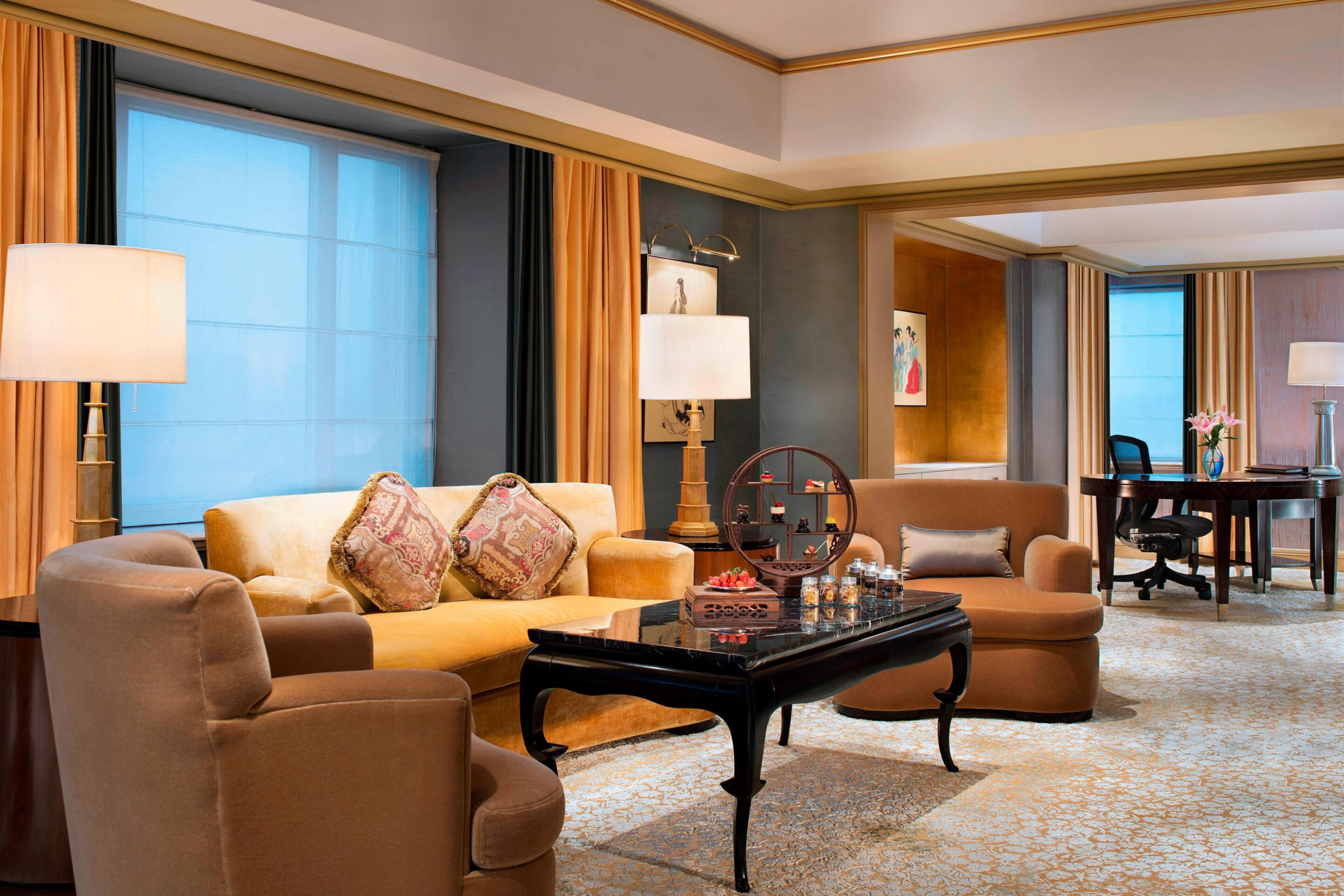 The St. Regis Beijing Hotel – Beijing, China – China Suite Living Room