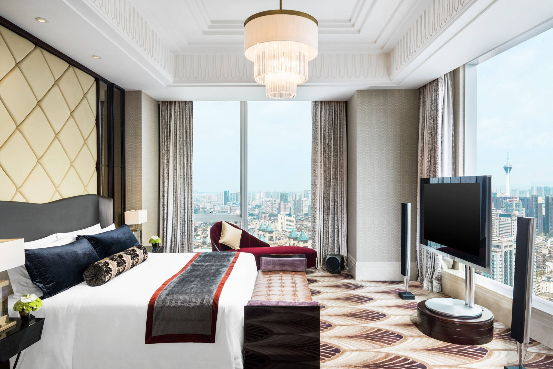 The St. Regis Chengdu Hotel – Chengdu, Sichuan, China – Presidential Suite Master Bedroom