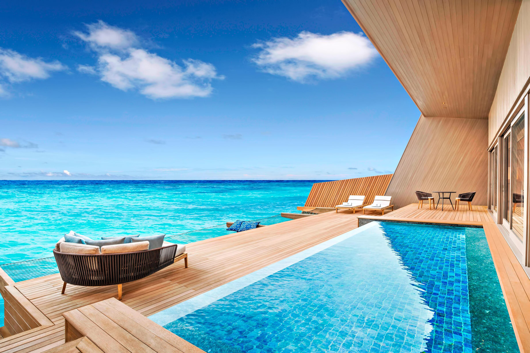 The St. Regis Maldives Vommuli Resort – Dhaalu Atoll, Maldives – Overwater Villa with Pool