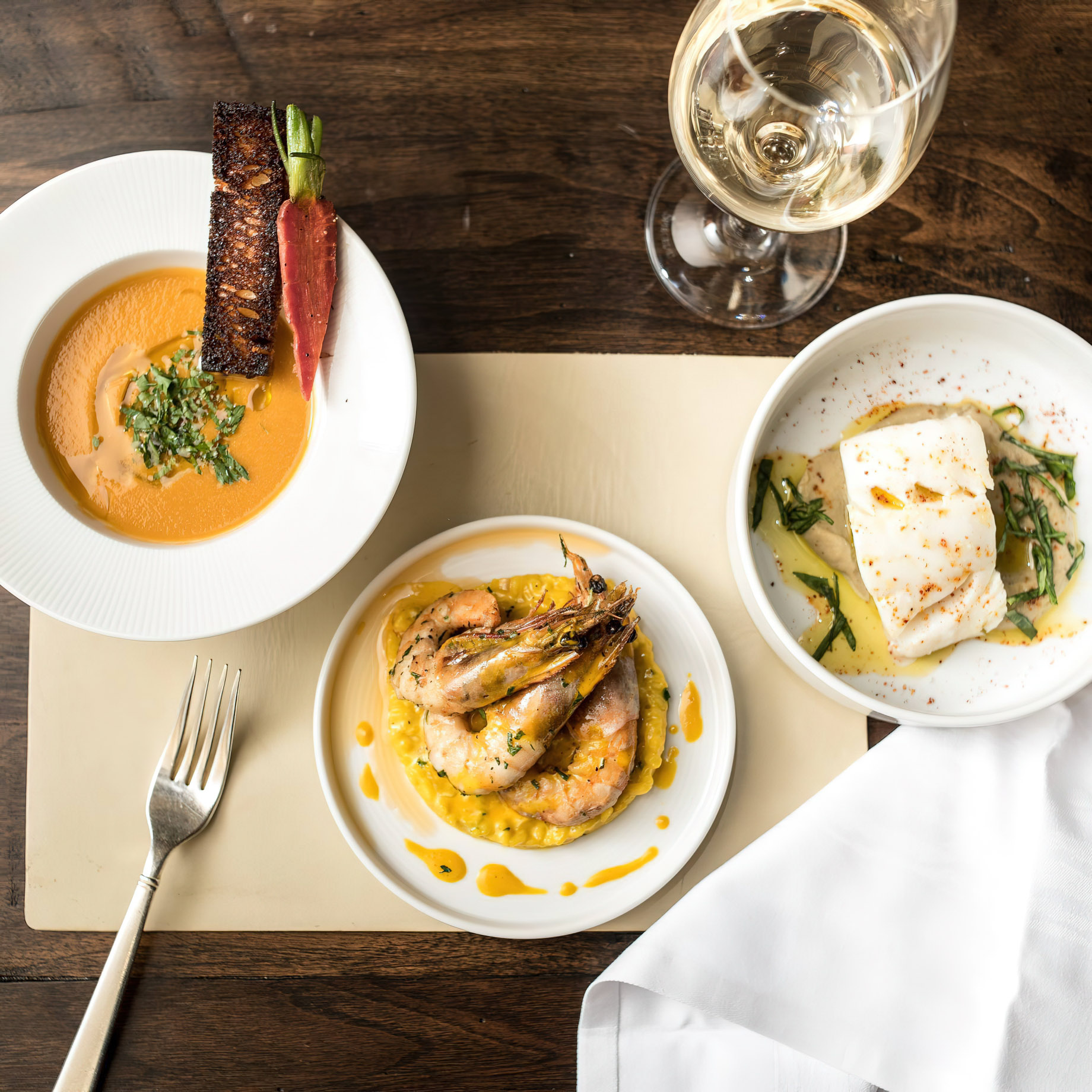 The St. Regis Washington D.C. Hotel - Washington, DC, USA - Gourmet Prawn Dish