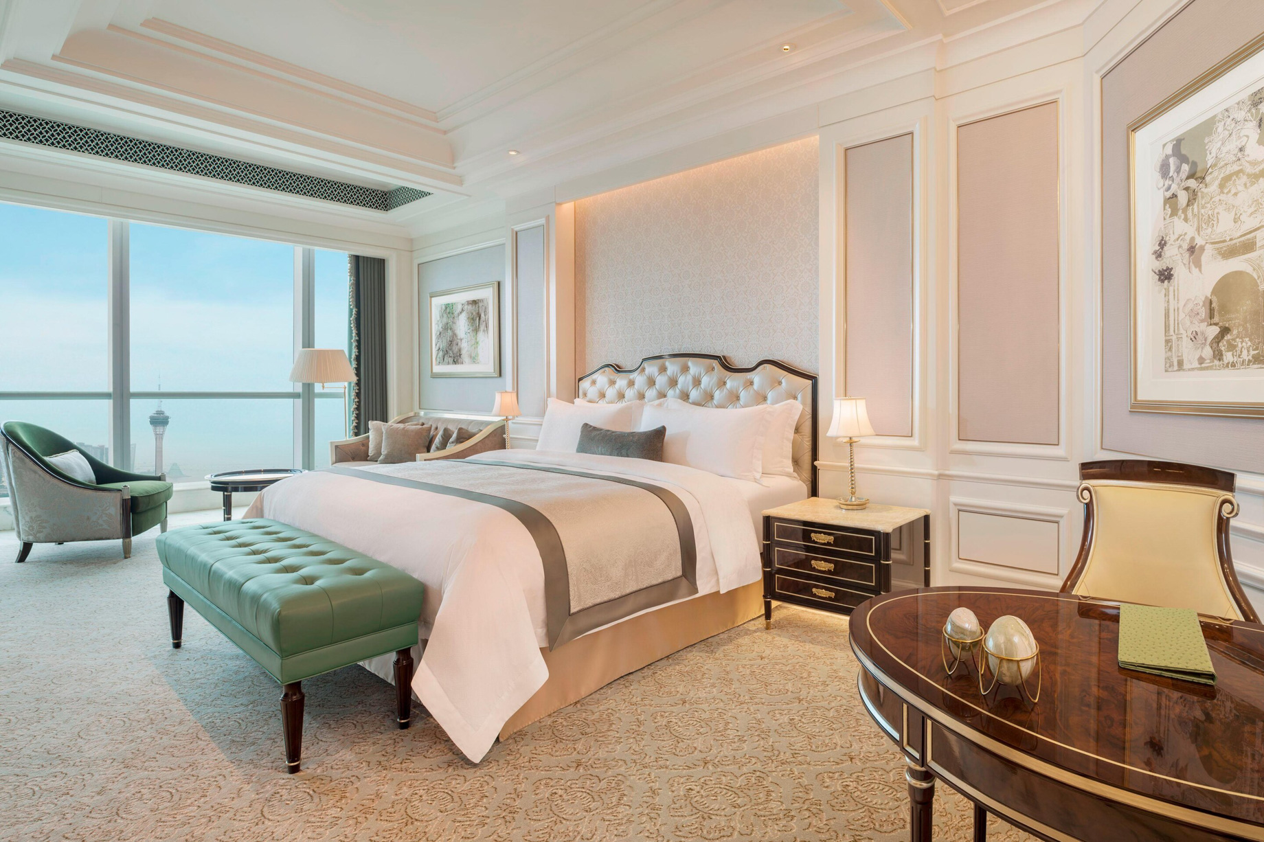 The St. Regis Zhuhai Hotel – Zhuhai, Guangdong, China – Greater Bay Ocean View King Bedroom
