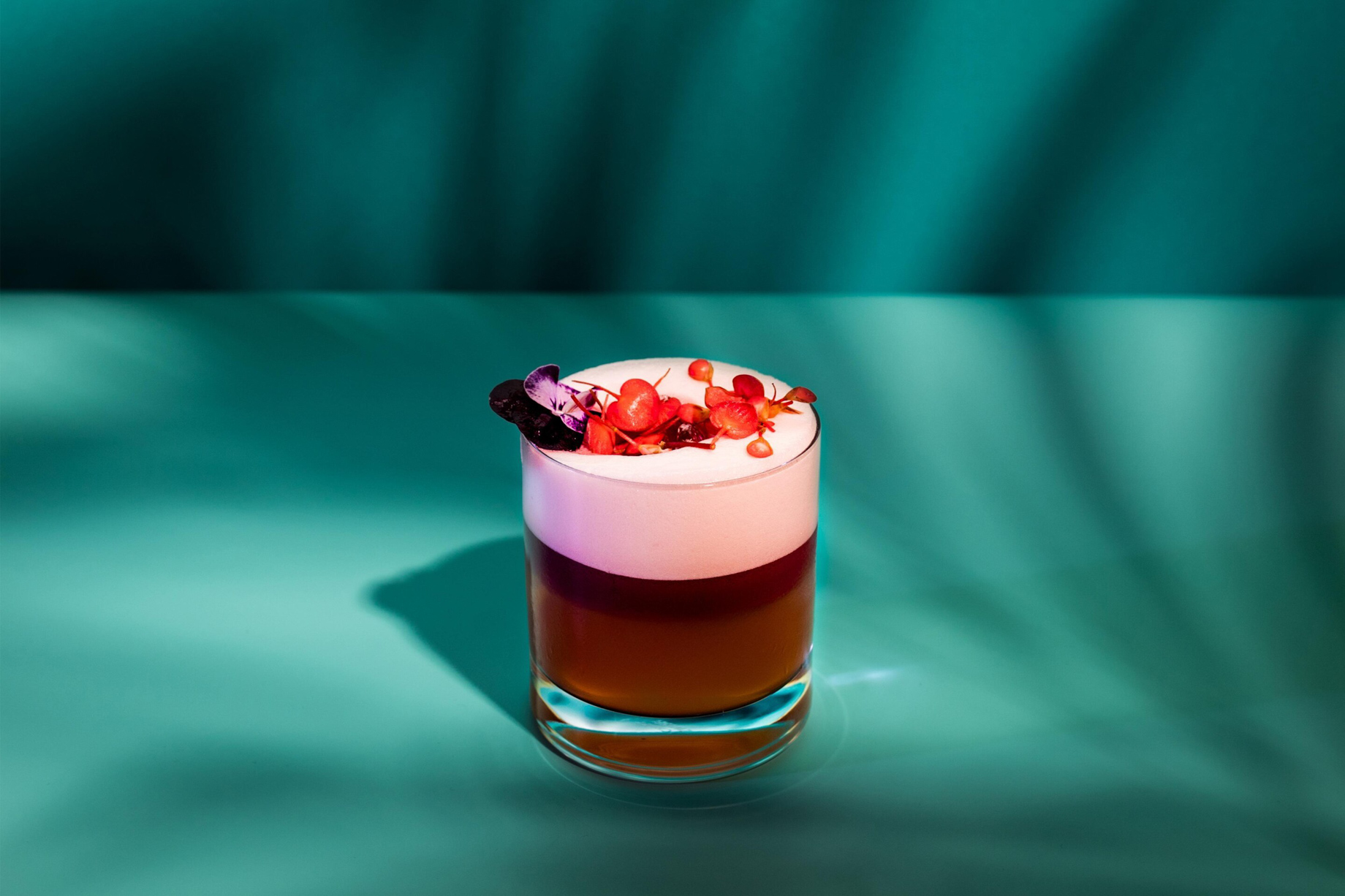 W Barcelona Hotel - Barcelona, Spain - SALT Restaurant and Beach Club Koi Pond Cocktail