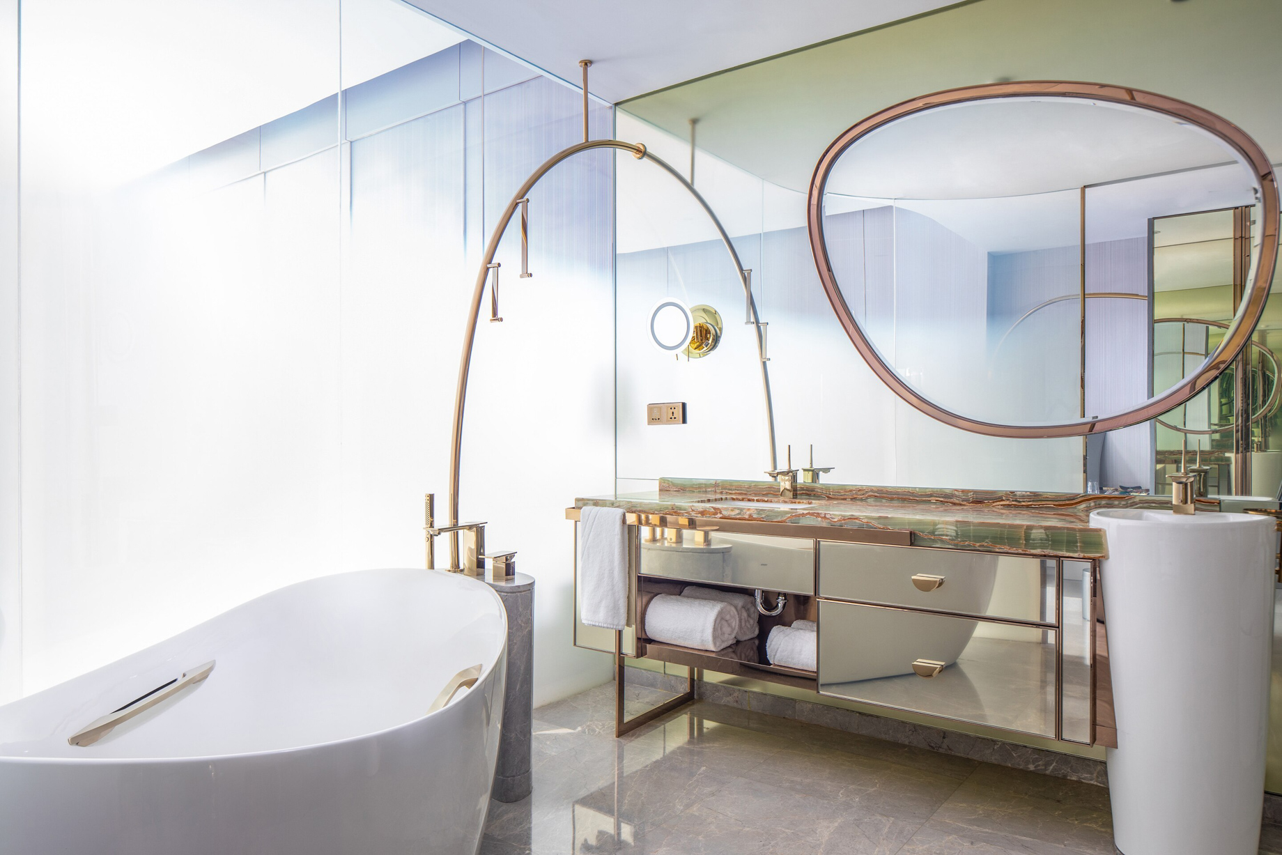 W Chengdu Hotel - Chengdu, China - Spectacular Bathroom