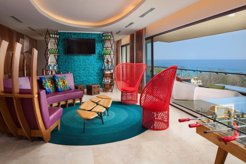 W Costa Rica Reserva Conchal Resort - Costa Rica - Wow Suite Living Room