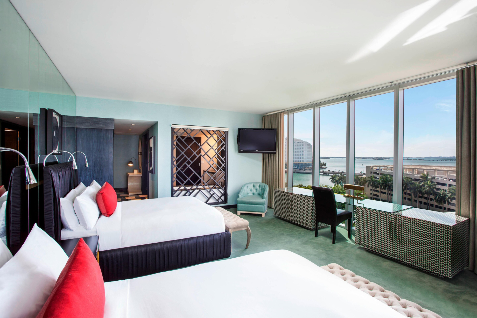 W Miami Hotel – Miami, FL, USA – Mega Double Guest Room
