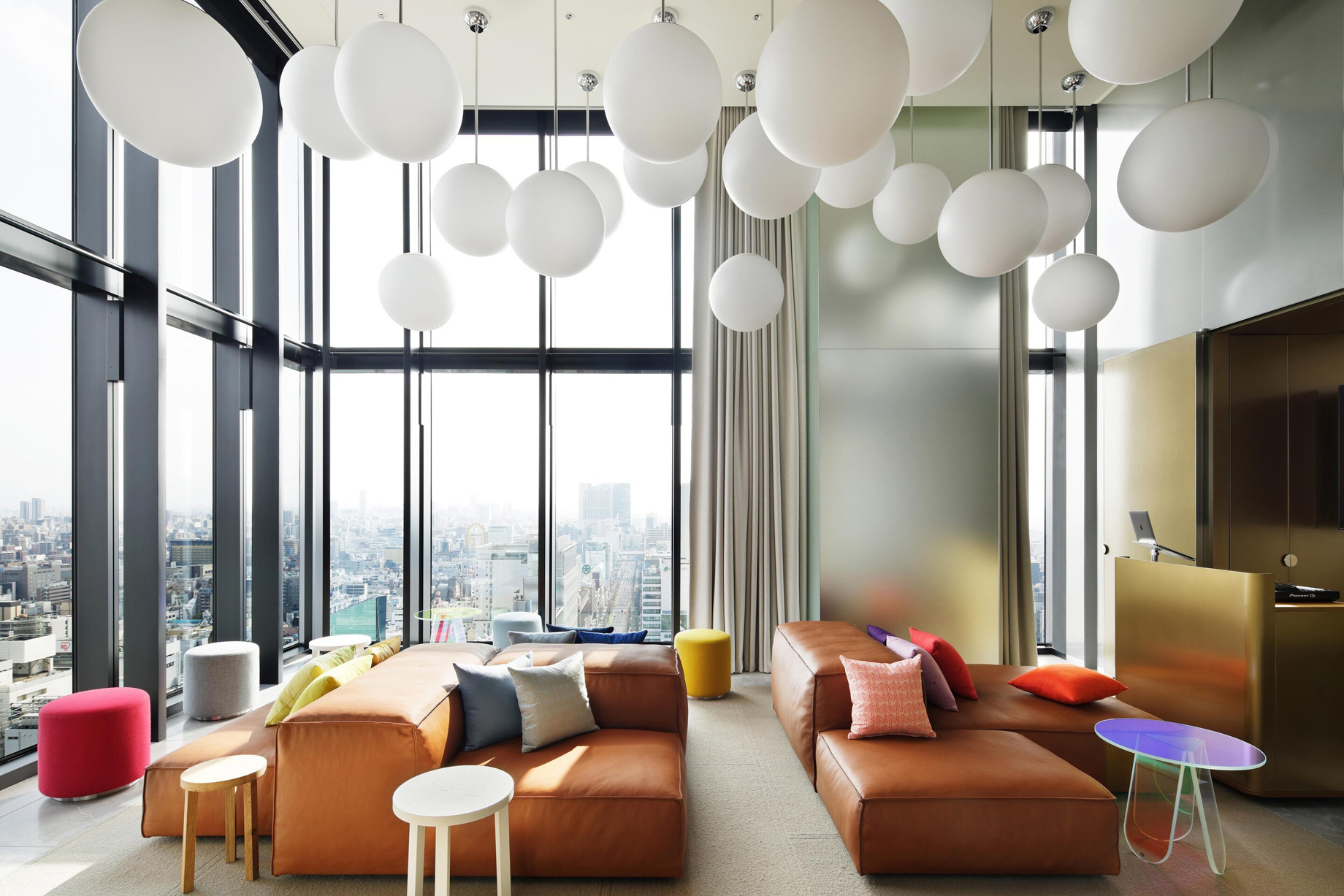 W Osaka Hotel – Osaka, Japan – Extreme WOW Penthouse Suite Living Room