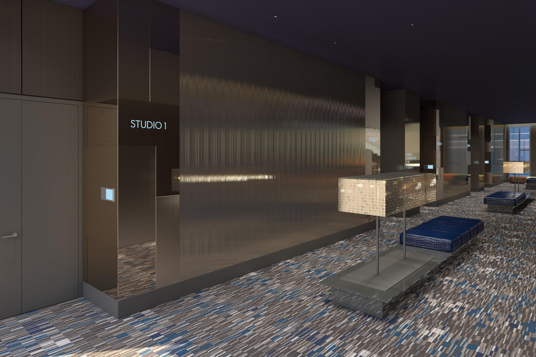 W Philadelphia Hotel - Philadelphia, PA, USA - Meeting Room Studio One