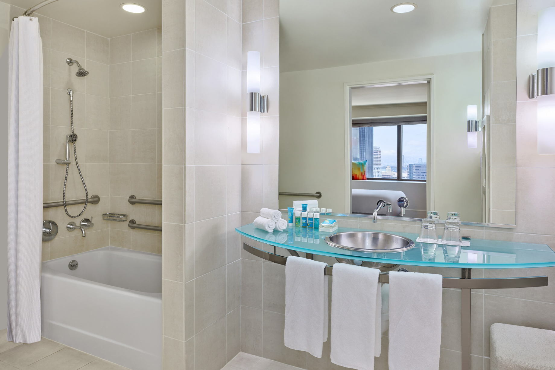 W San Francisco Hotel - San Francisco, CA, USA - Extreme WOW Suite Bathroom