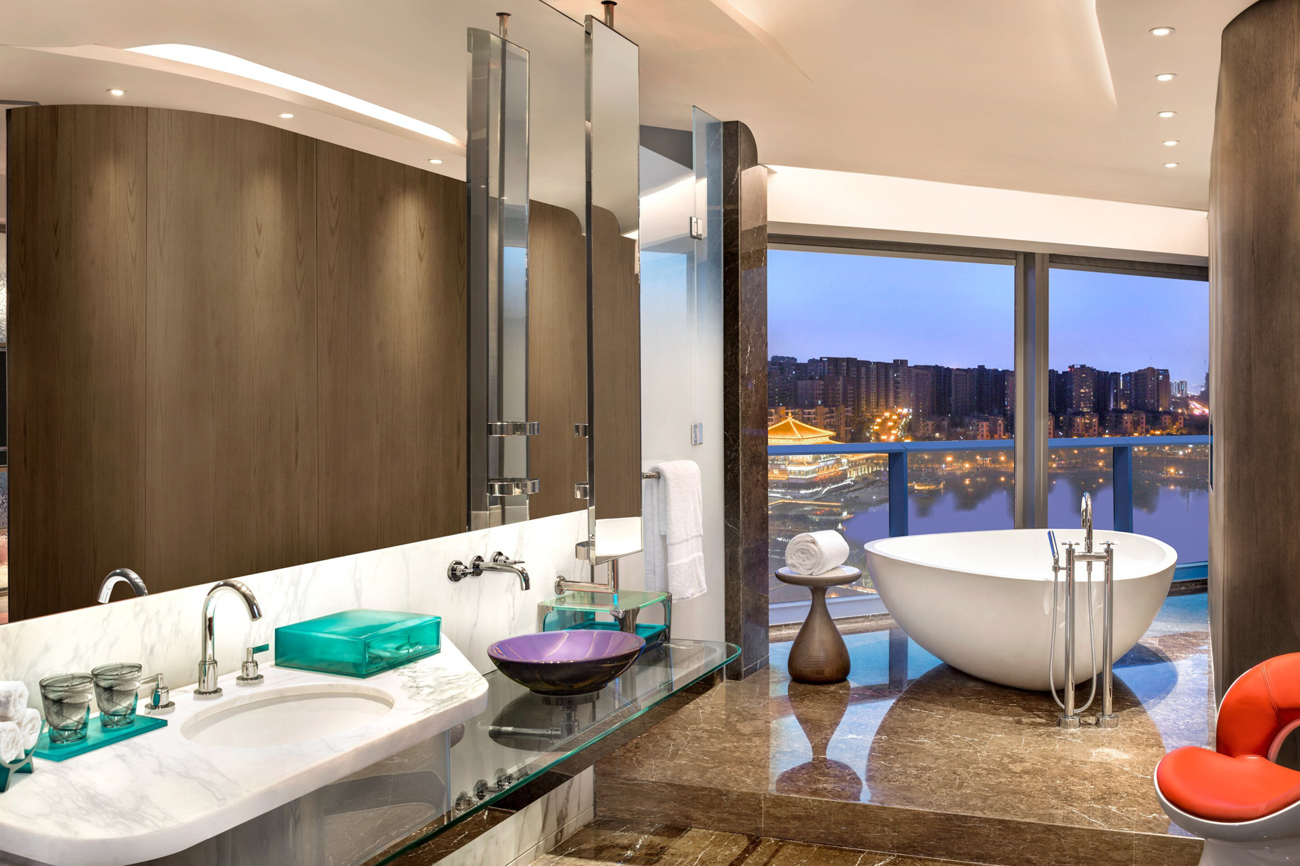 031 – W Xi’an Hotel – Xi’an, Shaanxi Province, China – Suite Universal Bathroom
