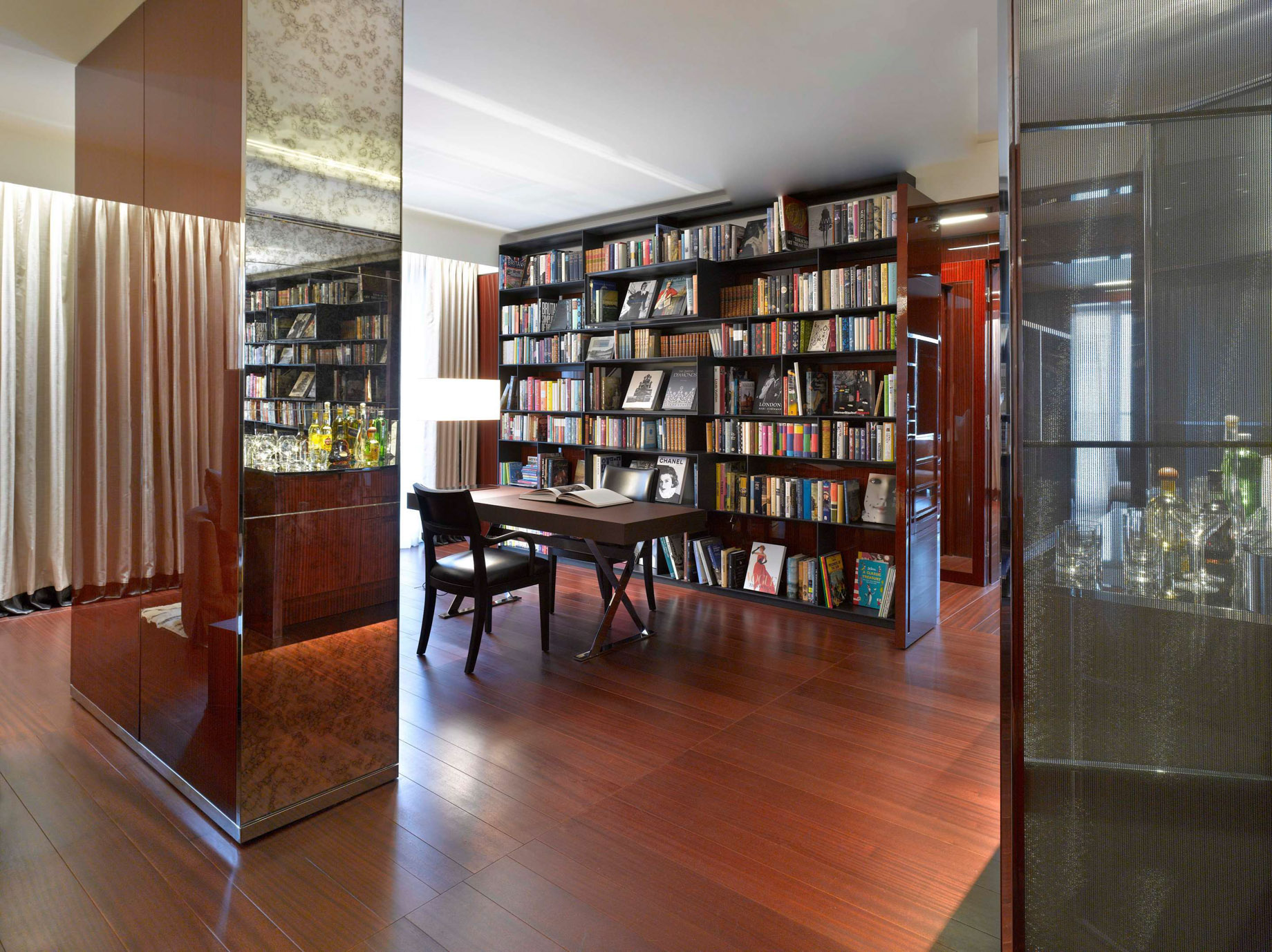 Bvlgari Hotel London – Knightsbridge, London, UK – Office Library