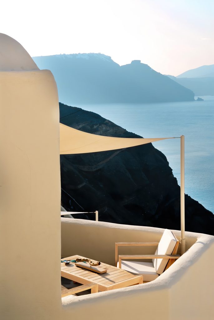 Mystique Hotel Santorini – Oia, Santorini Island, Greece - Clifftop Balcony Ocean View