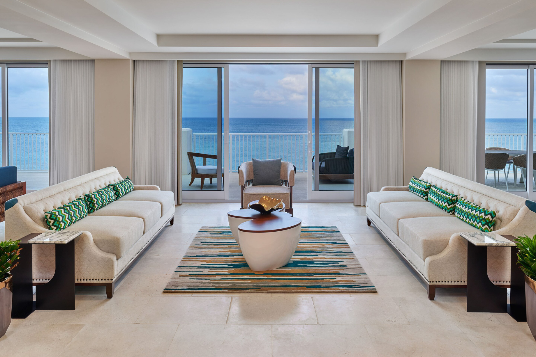 The St. Regis Bermuda Resort – St George’s, Bermuda – John Jacob Astor Suite Living Room Seating