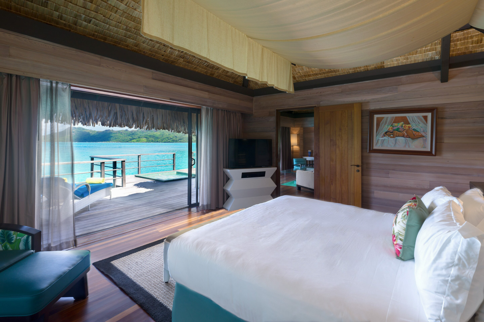 The St. Regis Bora Bora Resort – Bora Bora, French Polynesia – Overwater Premier Suite Villa King Bed