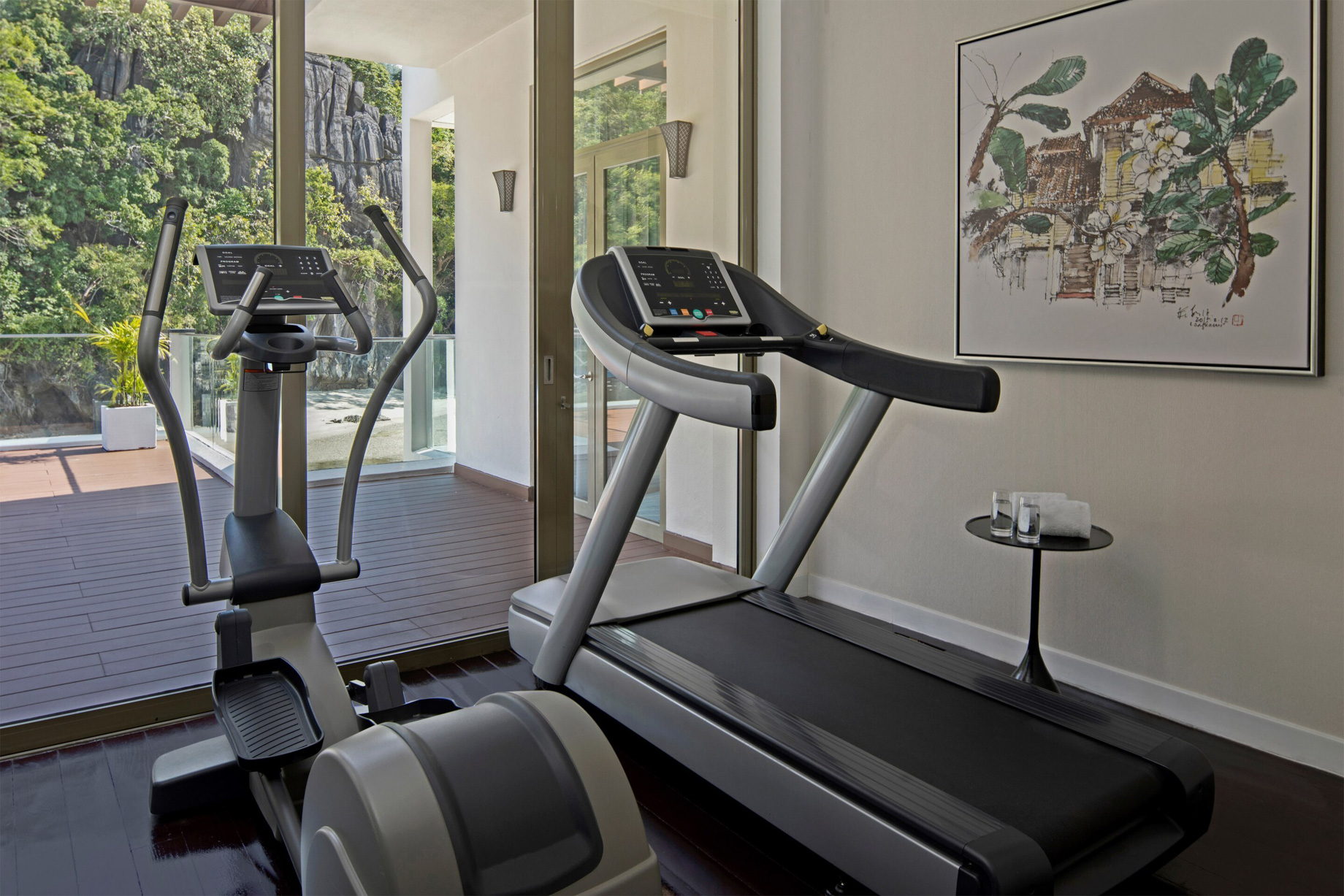 The St. Regis Langkawi Resort – Langkawi, Malaysia – Sunset Royal Villa Exercise Room