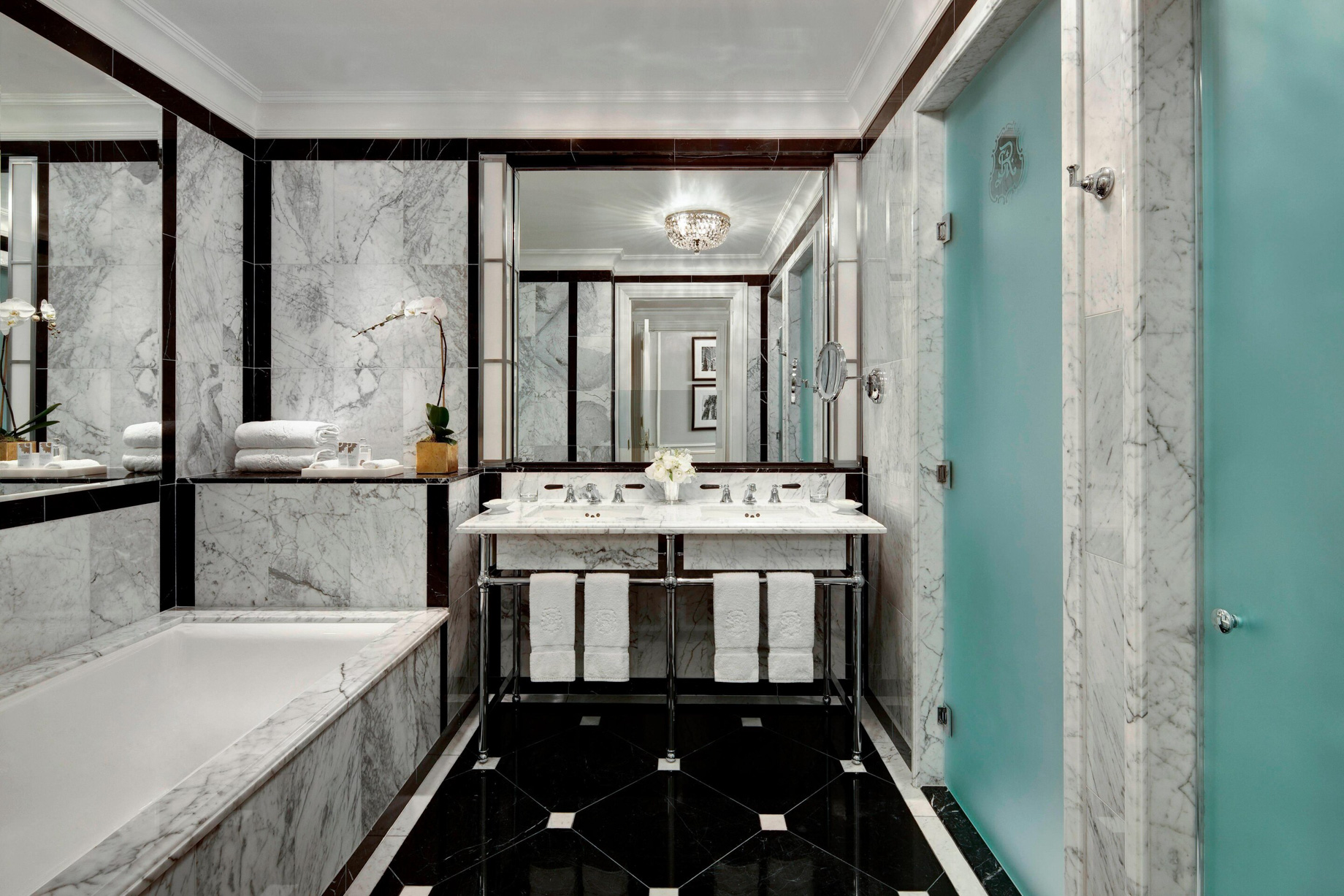 The St. Regis New York Hotel – New York, NY, USA – Suite Bathroom