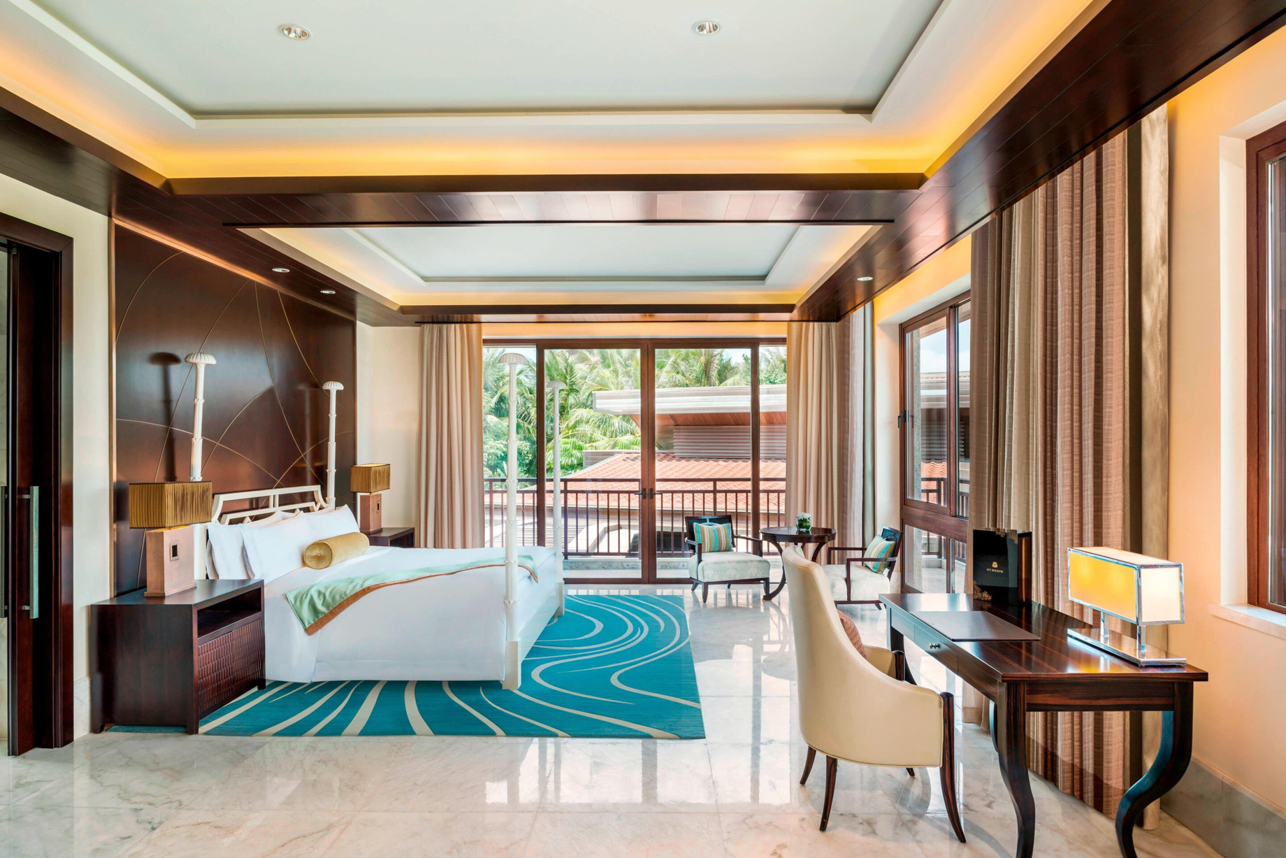 The St. Regis Sanya Yalong Bay Resort – Hainan, China – Presidential Villa Master Bedroom