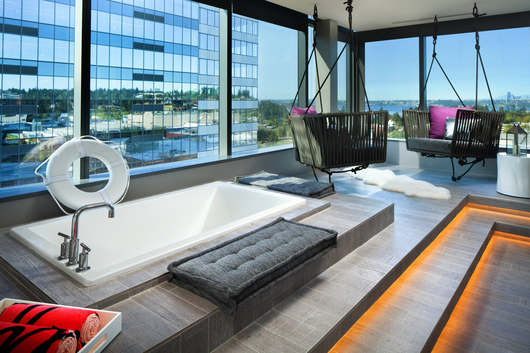 W Bellevue Hotel – Bellevue, WA, USA – E Wow Suite Detail