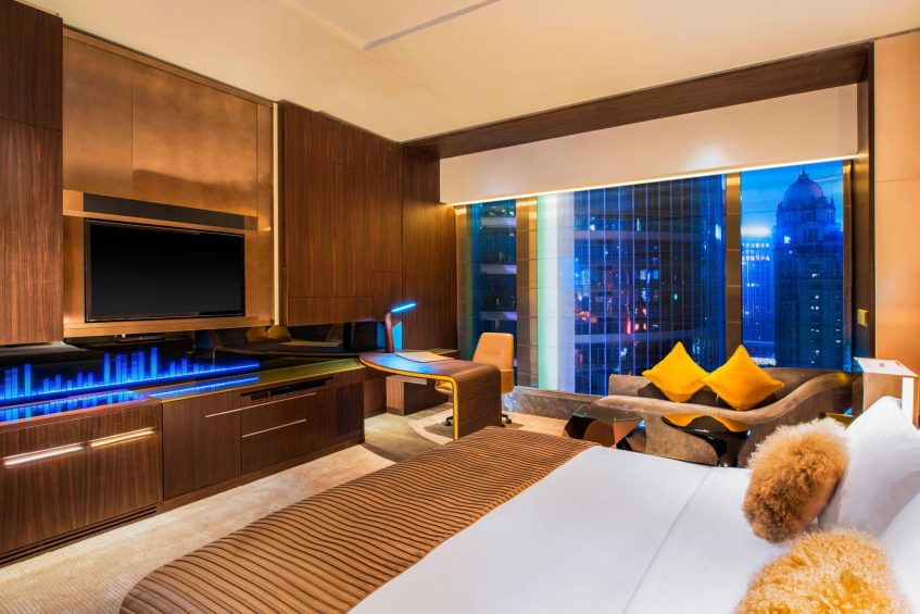 W Guangzhou Hotel - Tianhe District, Guangzhou, China - Spectacular Design Guest Room Fire Design