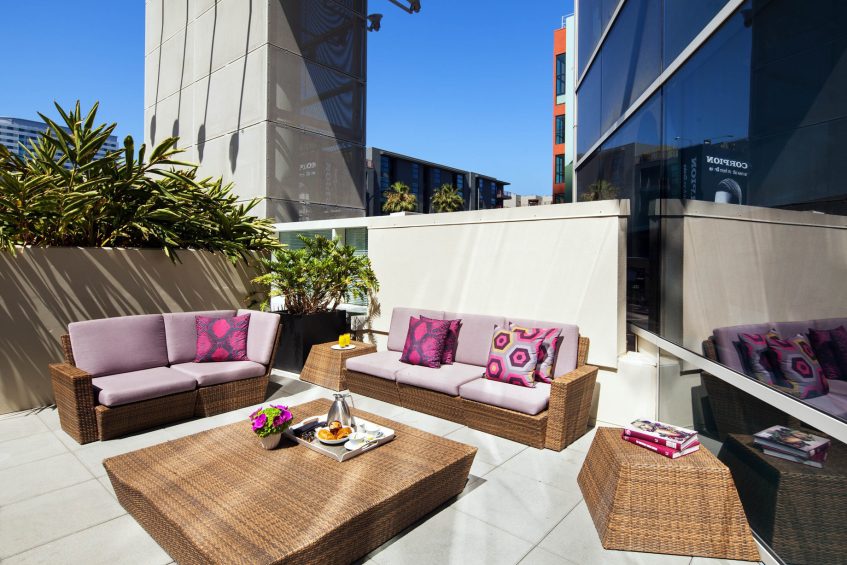 W Hollywood Hotel - Hollywood, CA, USA - Hollywood Wow Suite Patio