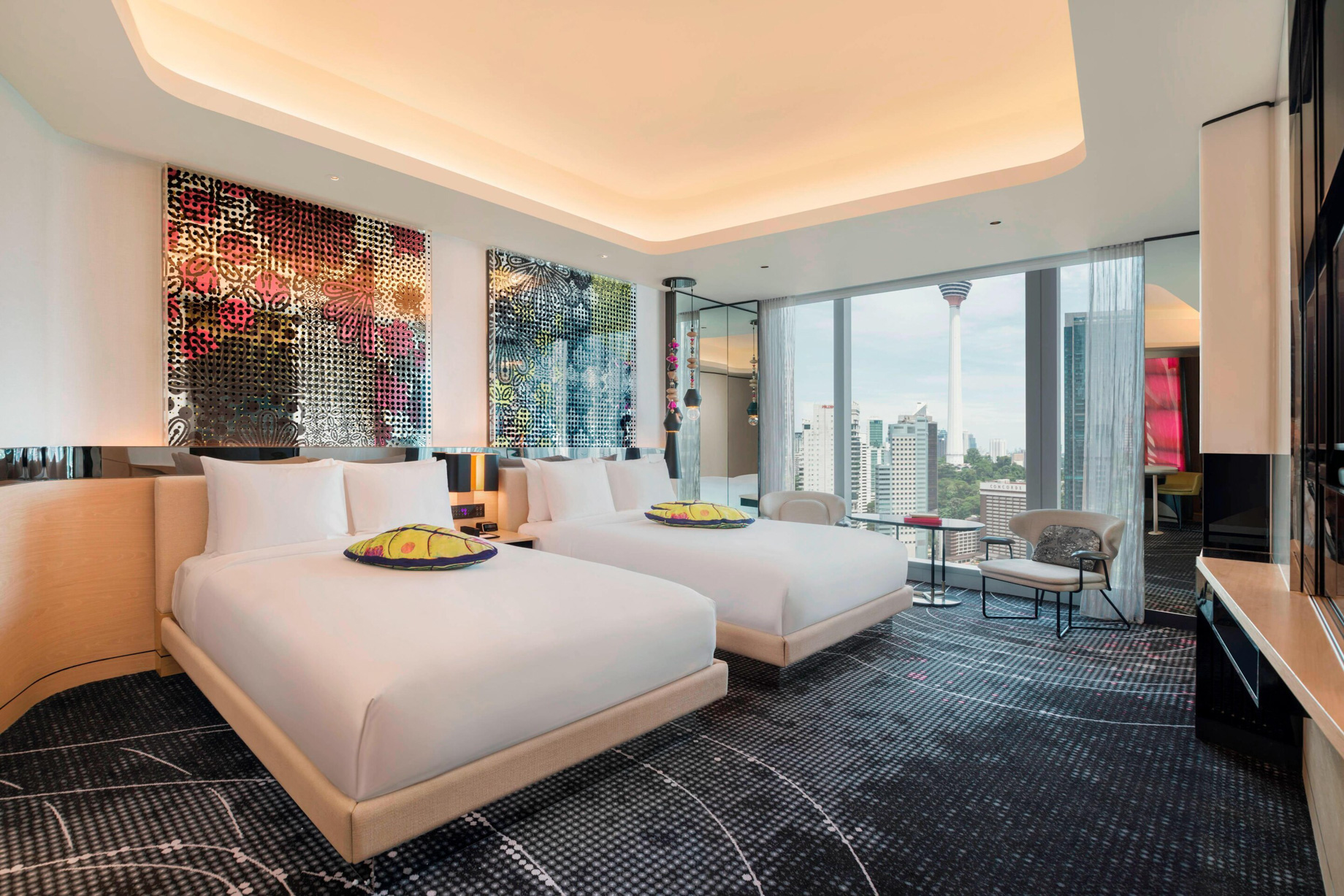 W Kuala Lumpur Hotel – Kuala Lumpur, Malaysia – Wonderful Guest Room Twin