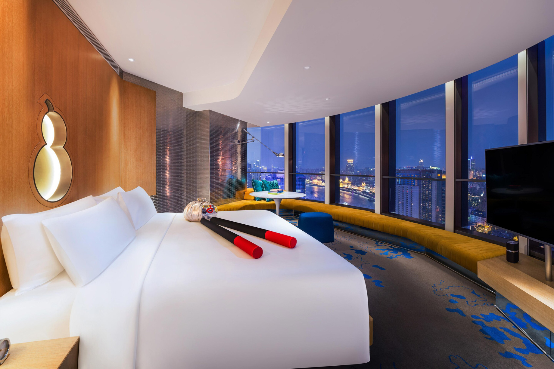 W Shanghai The Bund Hotel – Shanghai, China – Cool Corner Guest Room King