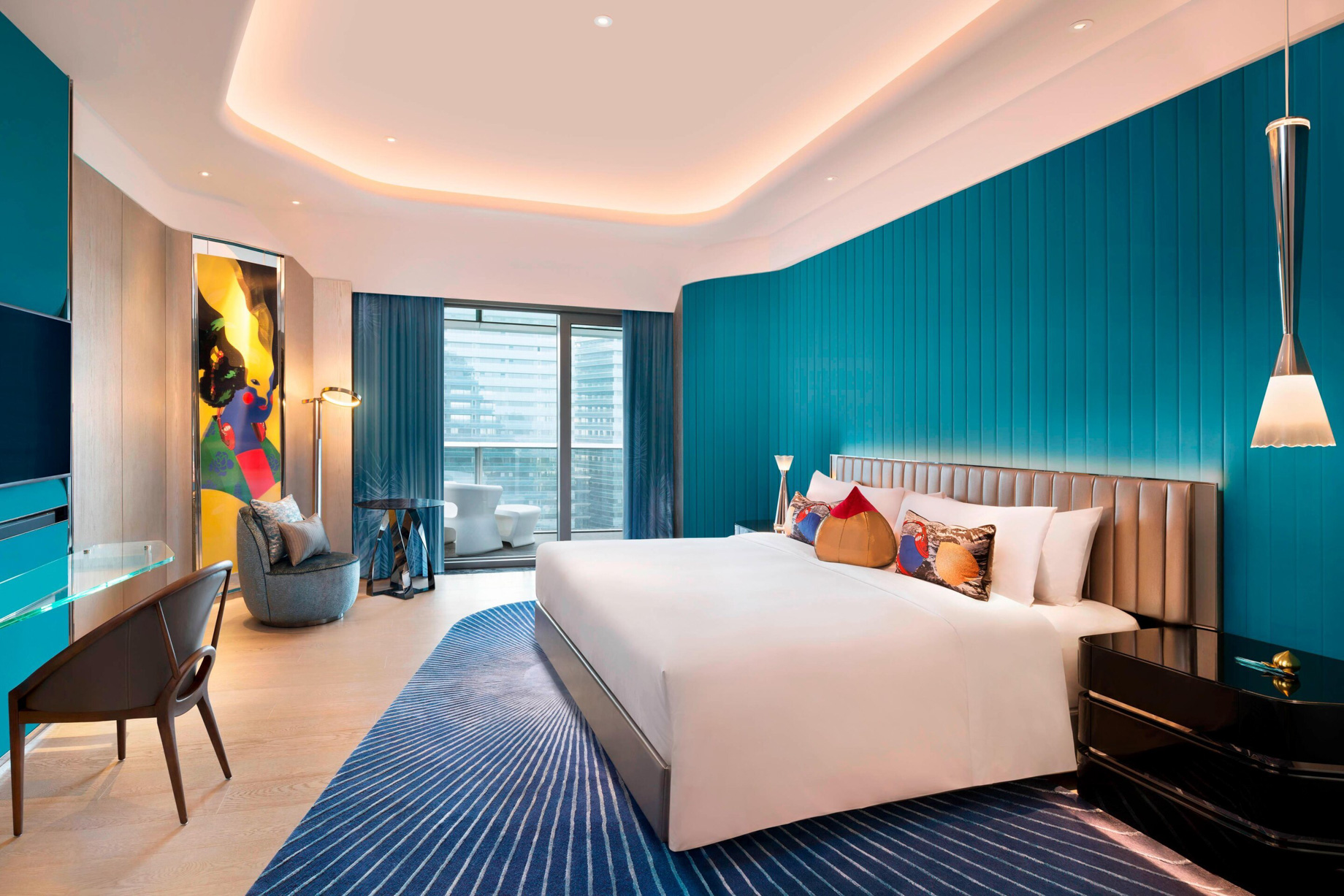 032 – W Xi’an Hotel – Xi’an, Shaanxi Province, China – Suite Bedroom