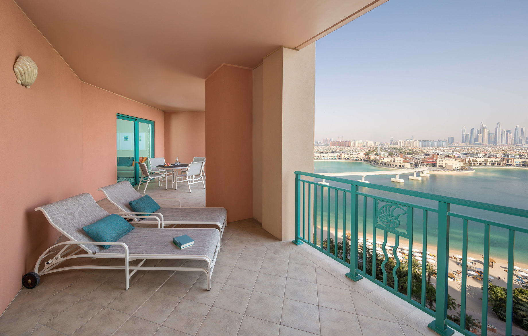 Atlantis The Palm Resort – Crescent Rd, Dubai, UAE – Terrace Club Suite Balcony