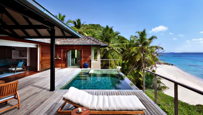 Six Senses Zil Pasyon Resort - Felicite Island, Seychelles - Signature Pool Villa Deck