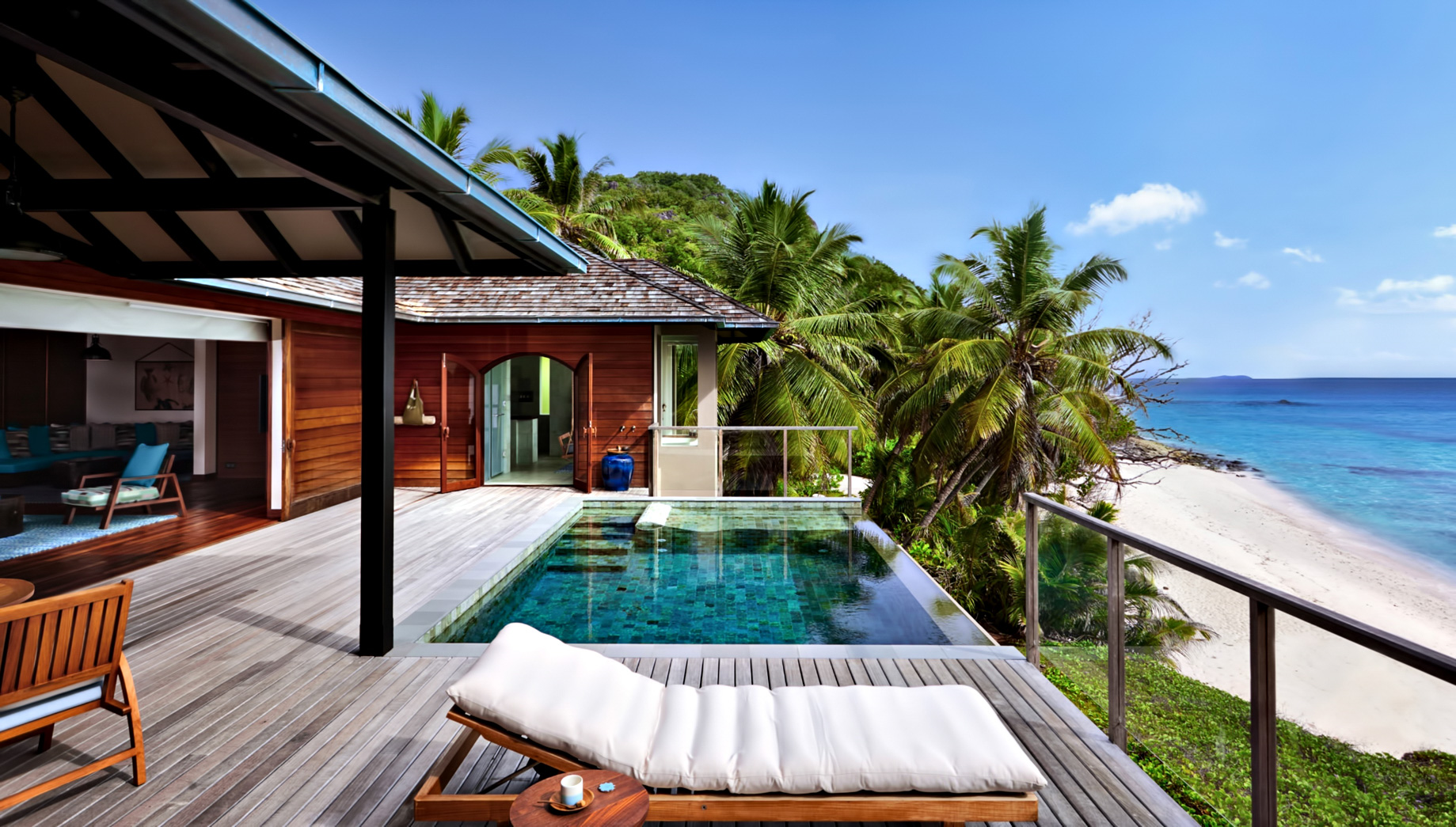 Six Senses Zil Pasyon Resort – Felicite Island, Seychelles – Signature Pool Villa Deck